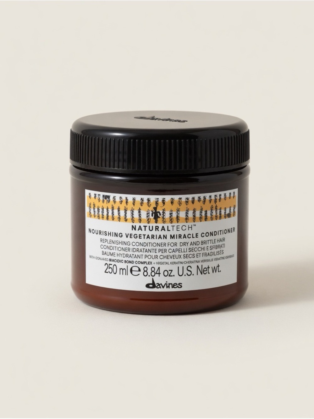 Brand New Davines Naturaltech Nourishing Vegetarian Miracle Conditioner